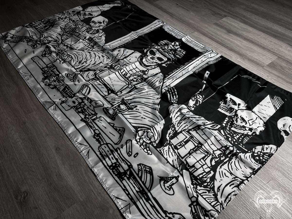 Arms Dealer Wall Flag