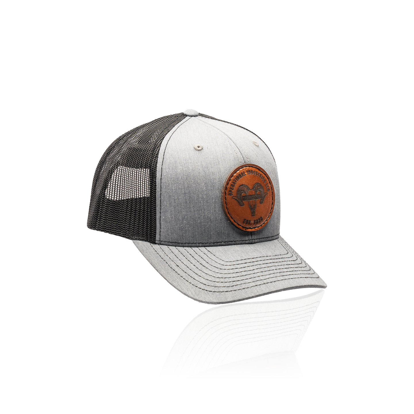 O.I. Leather Snapback