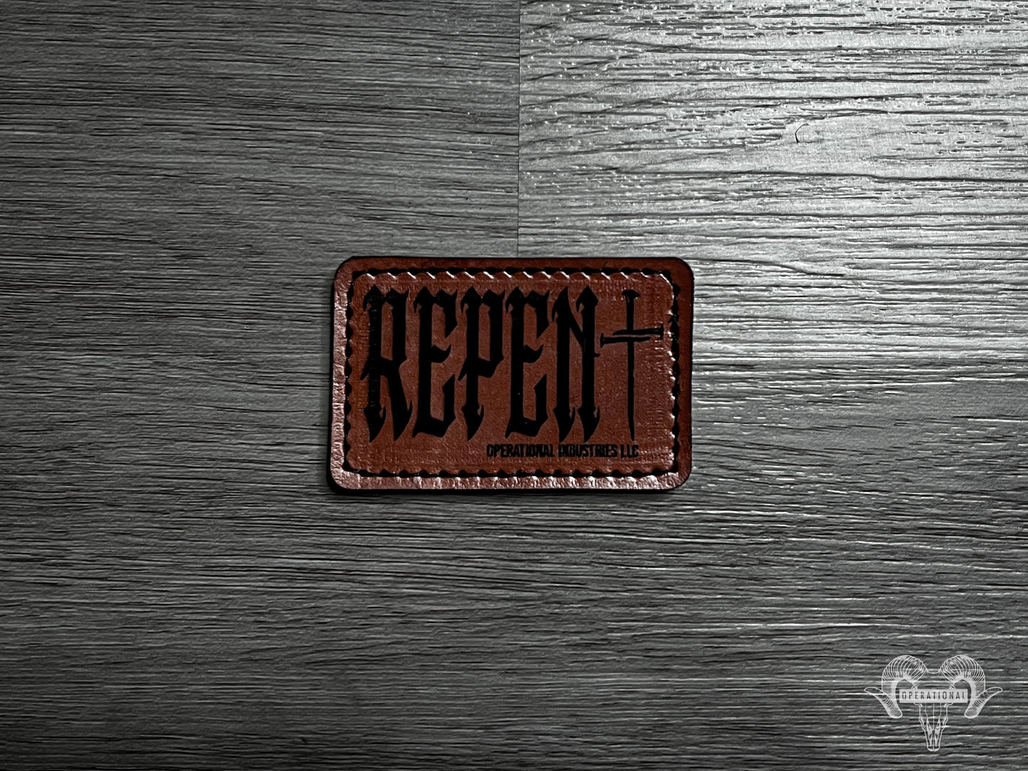 Repent Leather Patch