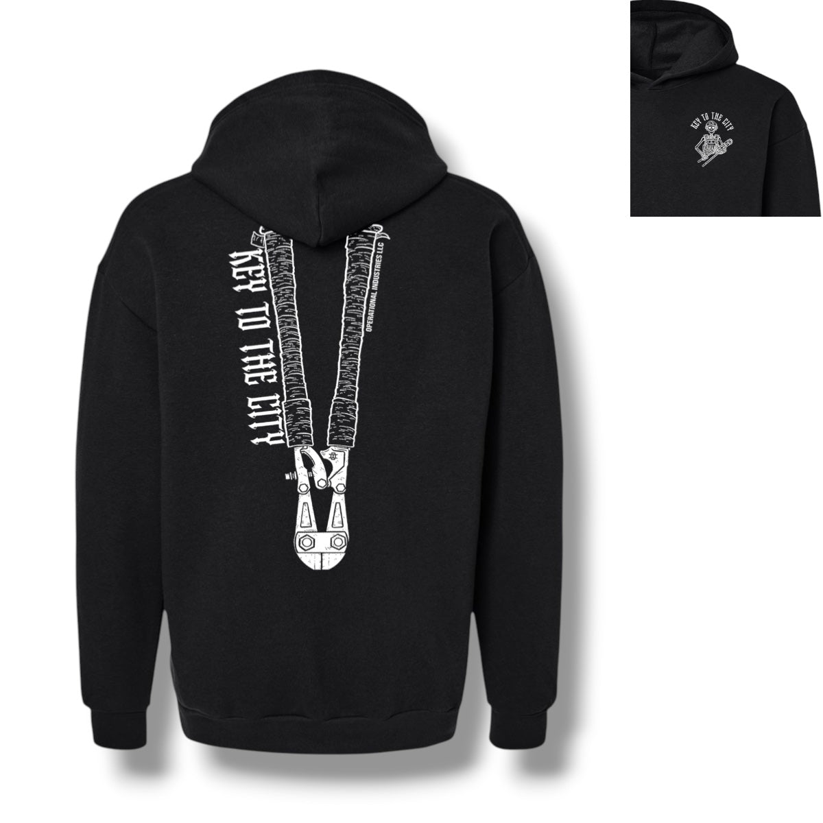 Key to the City Hoodie – Operational Industries LLC