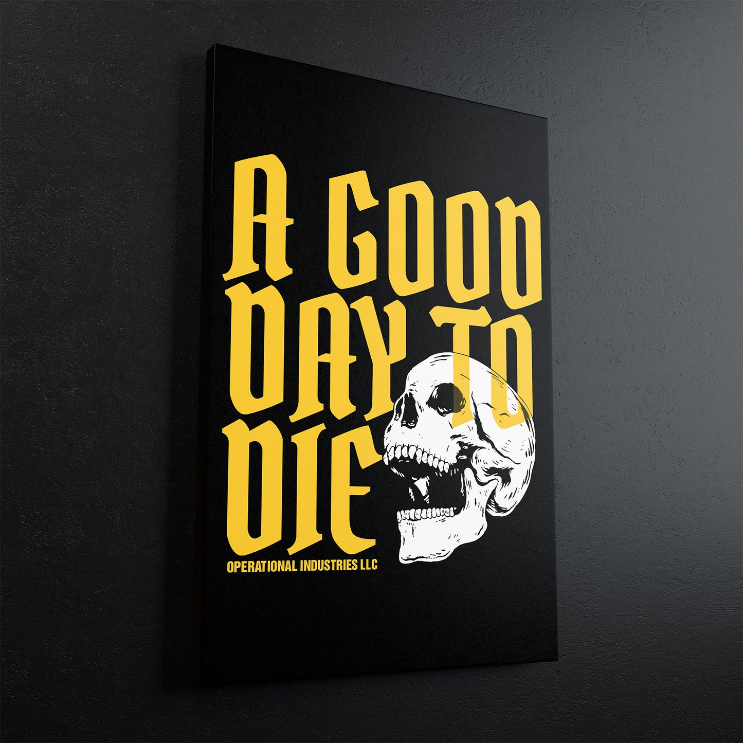 Day to Die Canvas