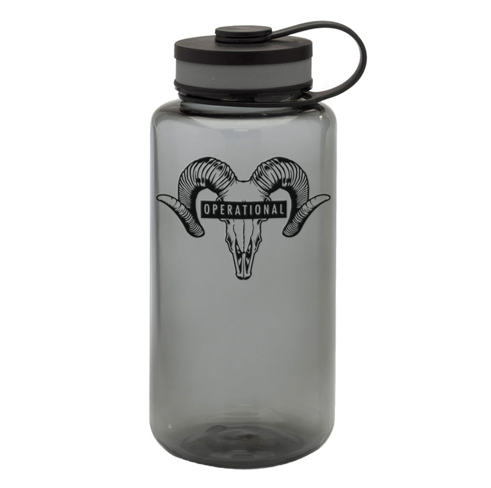 BLACKOUT OI Rams Head Water Bottle