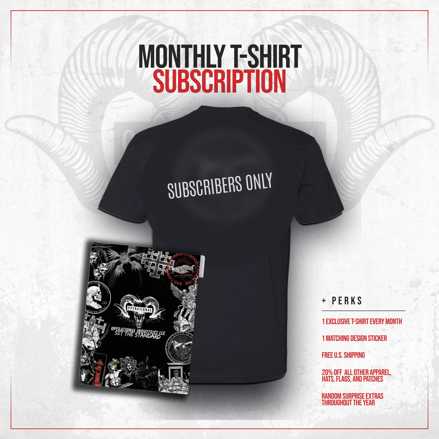 Monthly T-Shirt Subscription