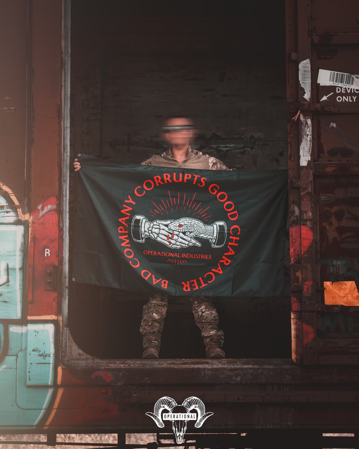 Bad Company Wall Flag