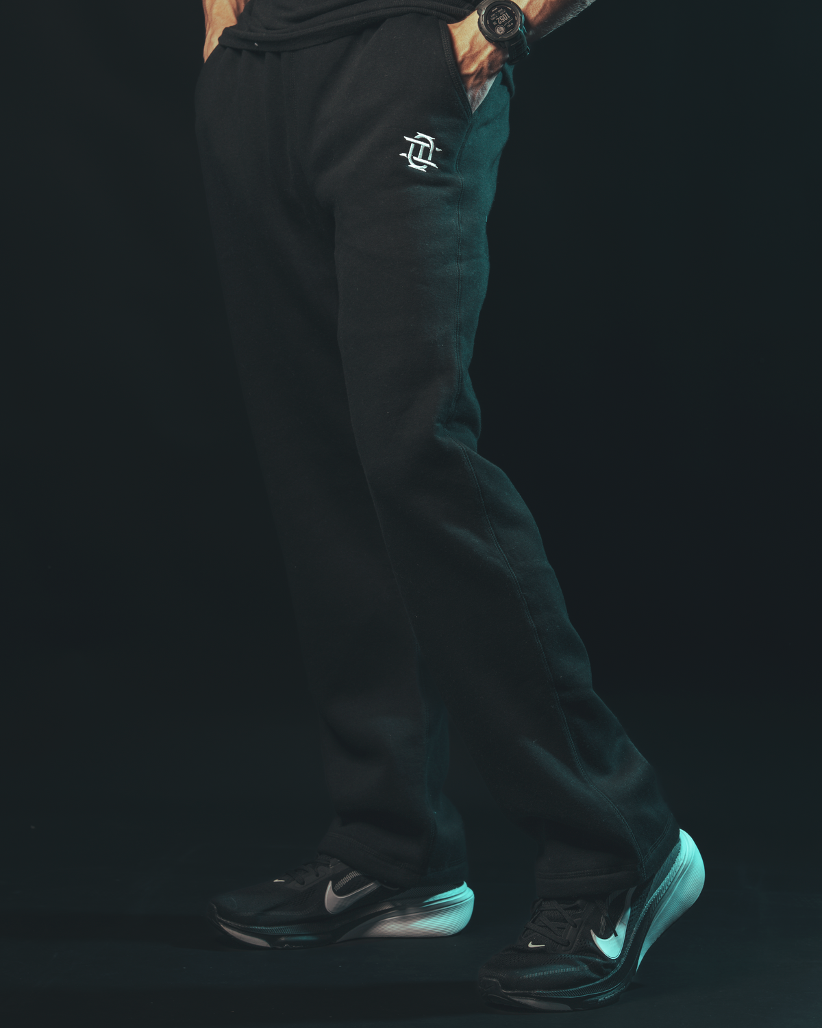 O.I. Open-Bottom Sweatpants