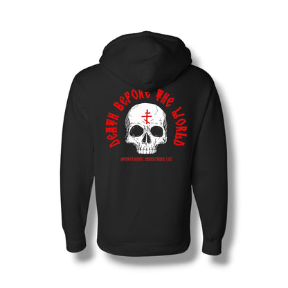 Death Before the World Heavyweight Hoodie