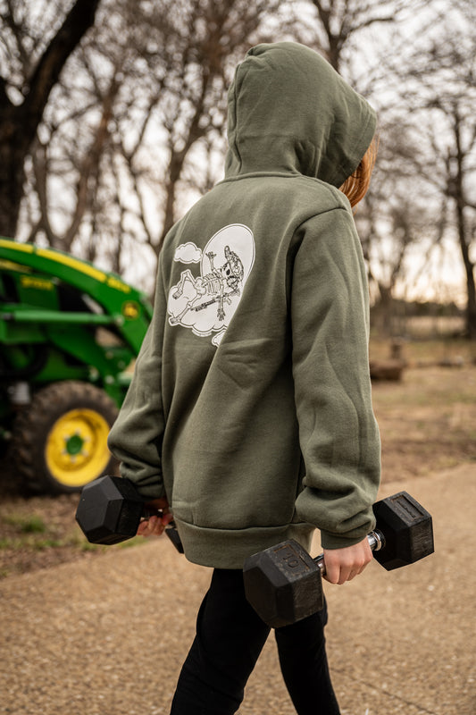 Skyline Skellie Youth Hoodie