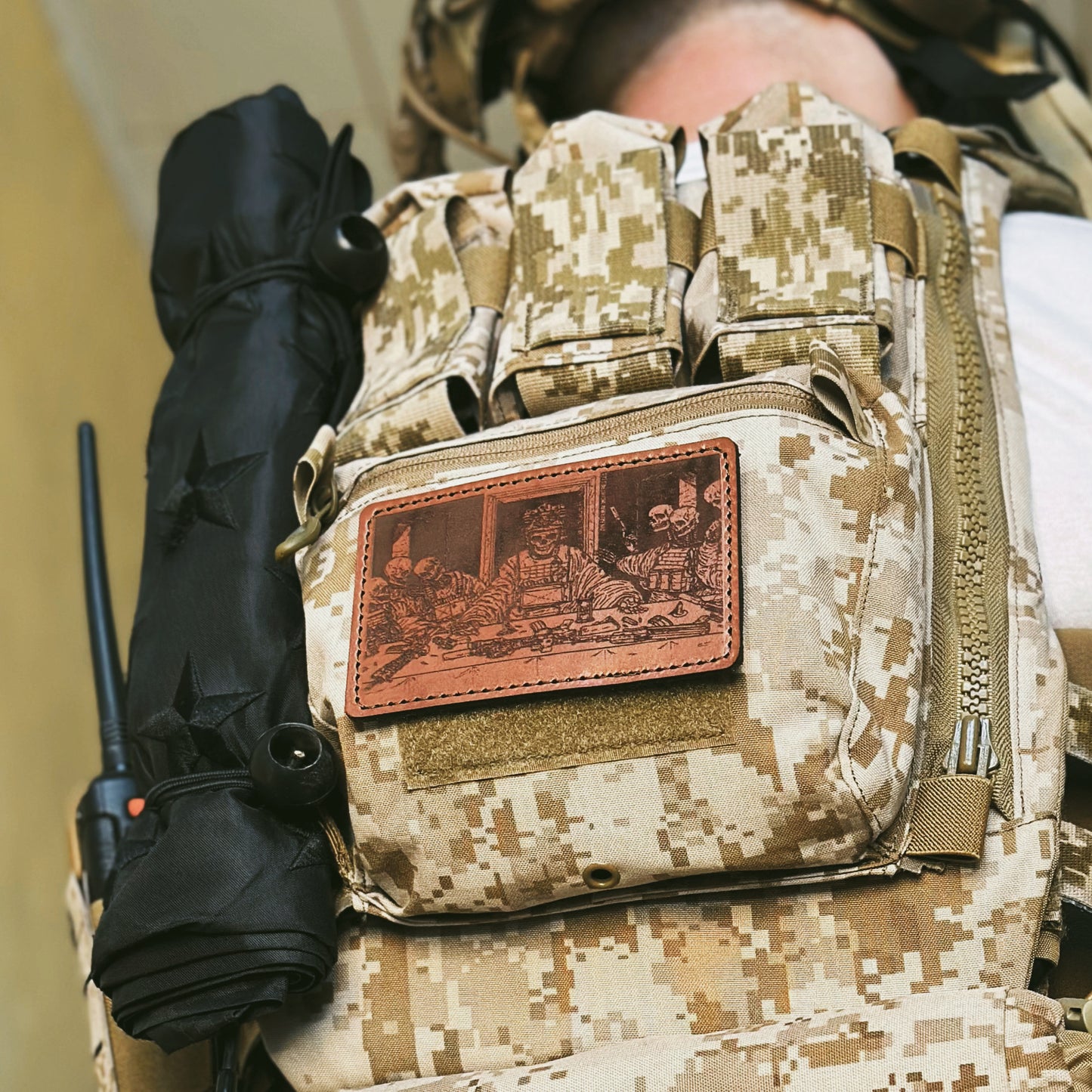 Arms Dealer Leather Patch