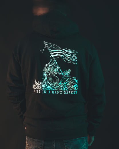 Hell in a Hand Basket Heavyweight Hoodie