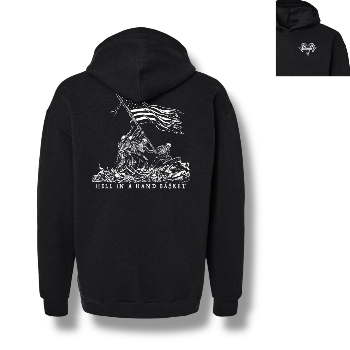 Hell in a Hand Basket Hoodie