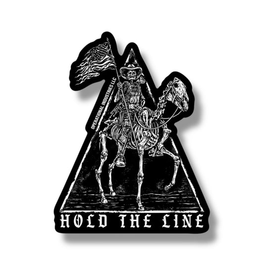 Hold the Line Sticker