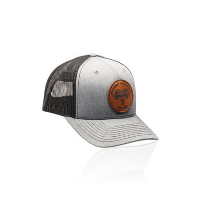 O.I. Leather Snapback