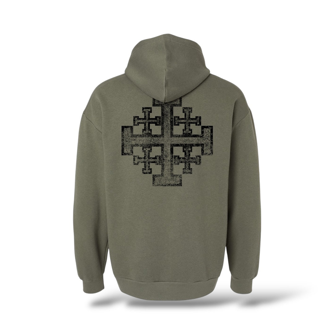 Jerusalem Cross Hoodie