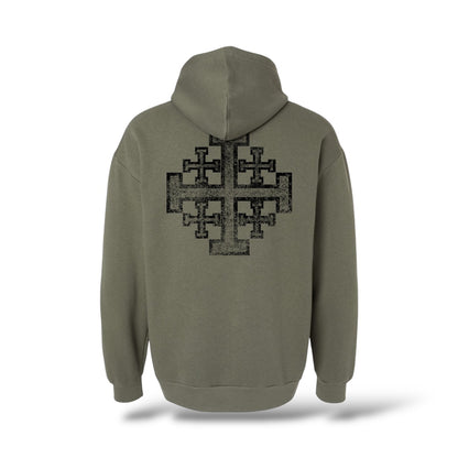 Jerusalem Cross Hoodie