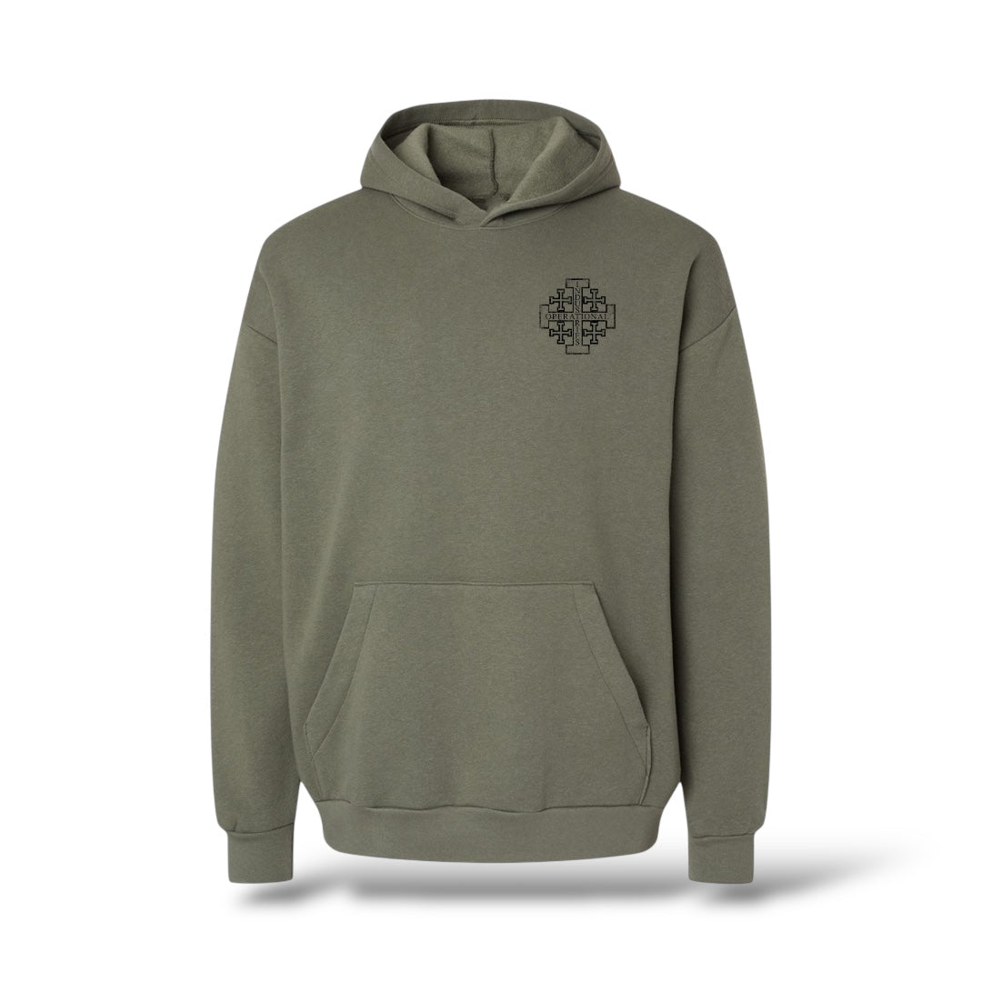 Jerusalem Cross Hoodie