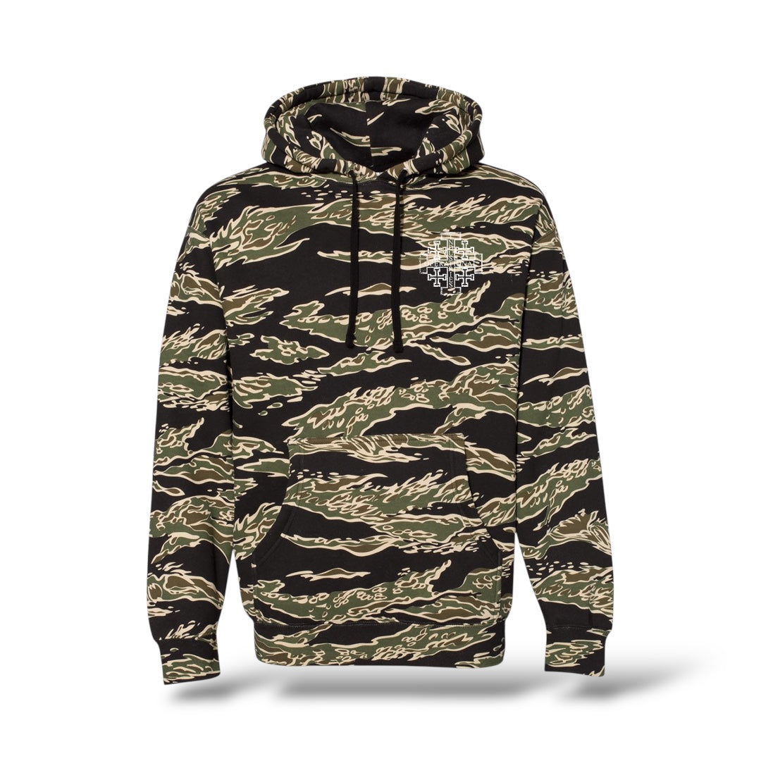 Jerusalem Cross Heavyweight Hoodie