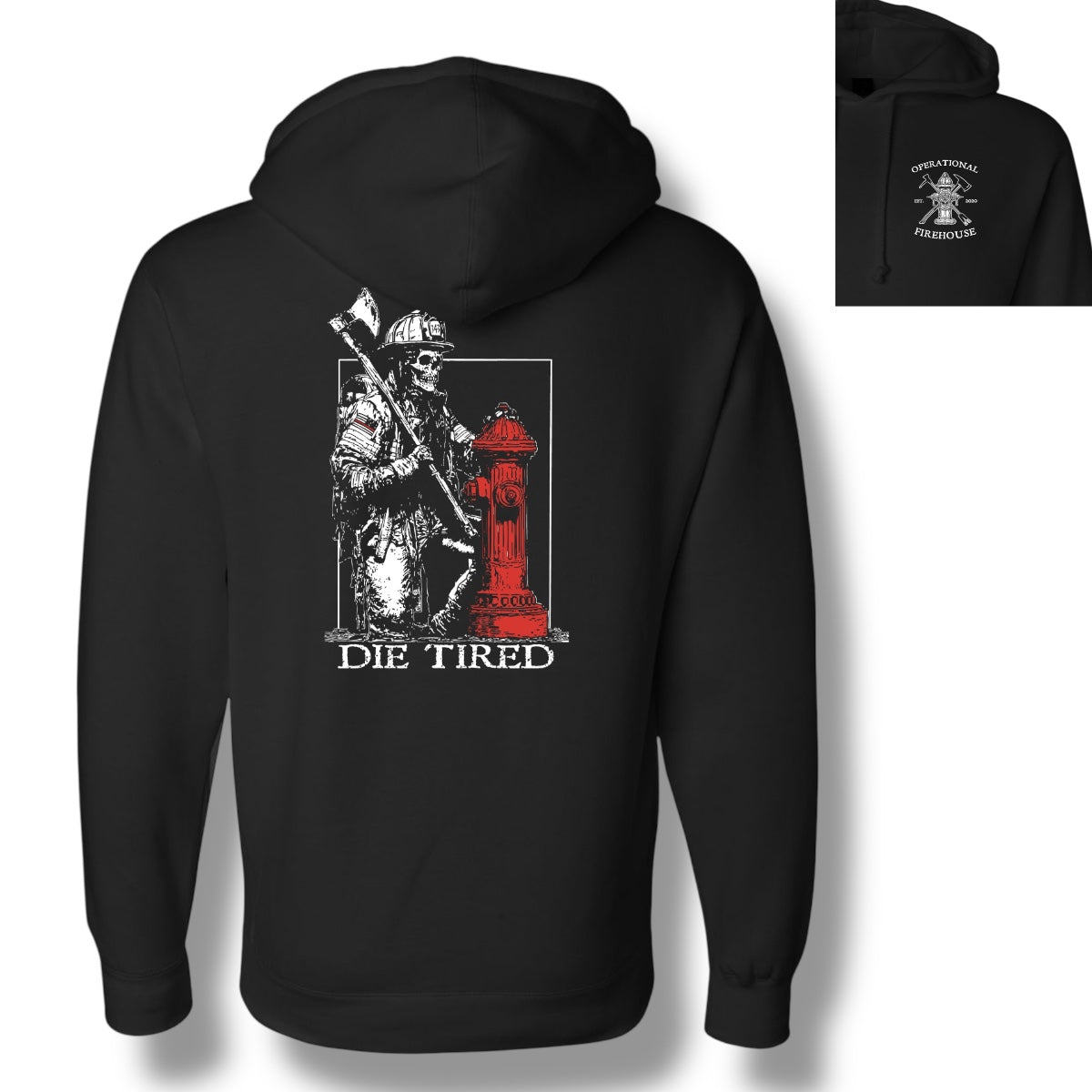 Die Tired Heavyweight Hoodie