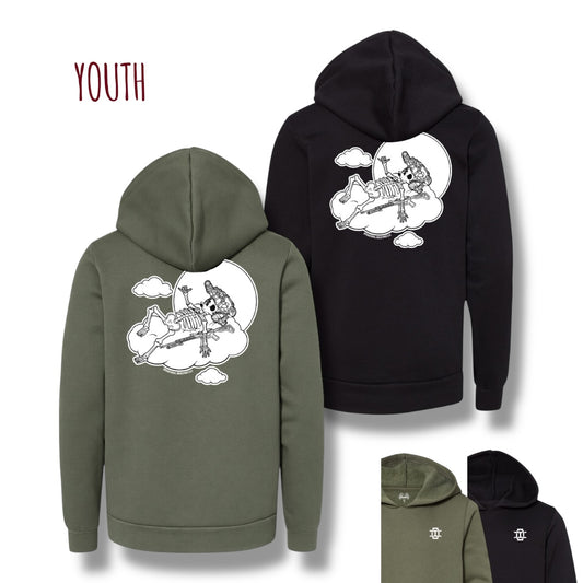 Skyline Skellie Youth Hoodie
