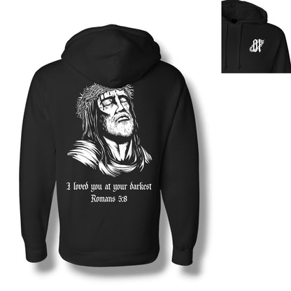 Romans 5:8 Heavyweight Hoodie