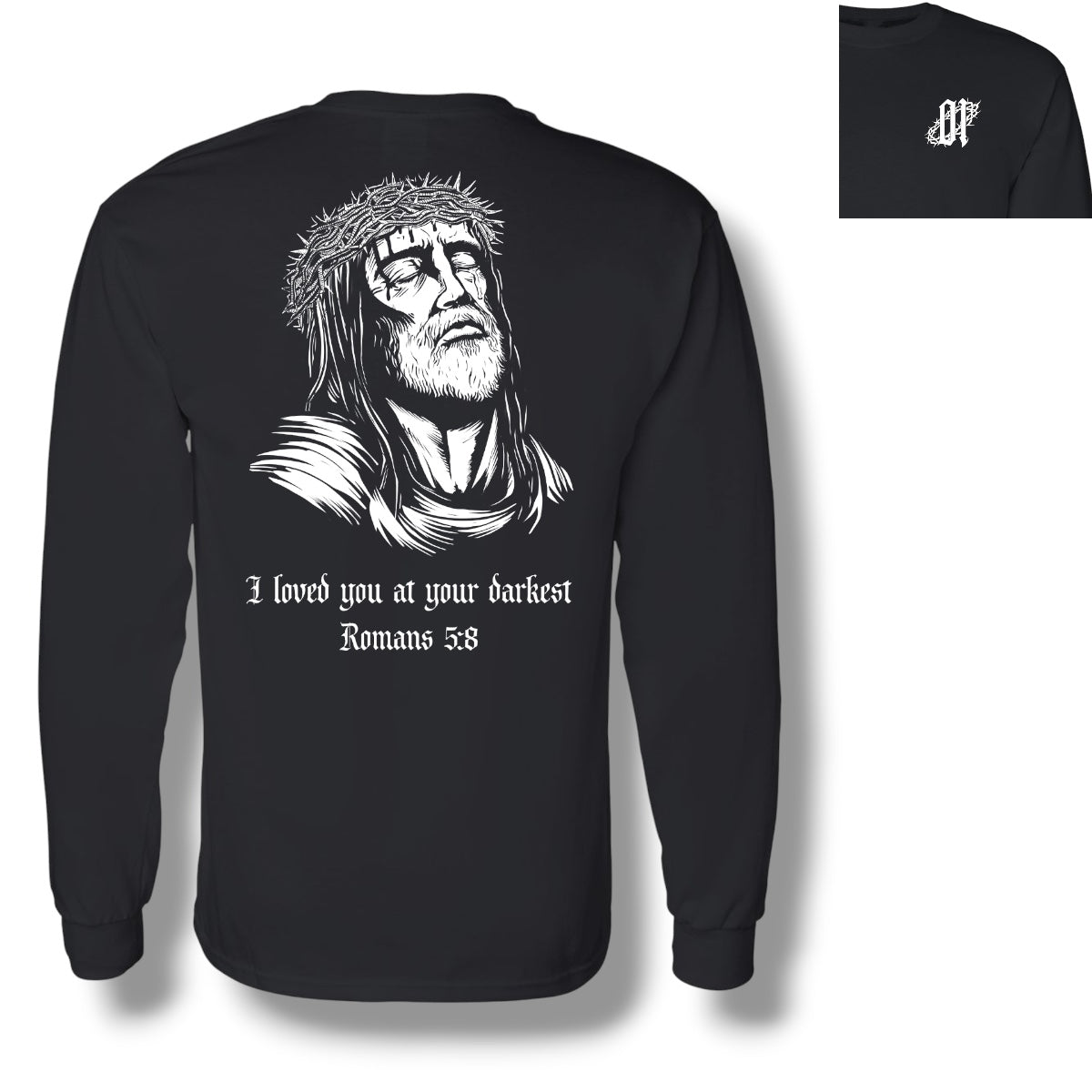Romans 5:8 Long Sleeve T-Shirt