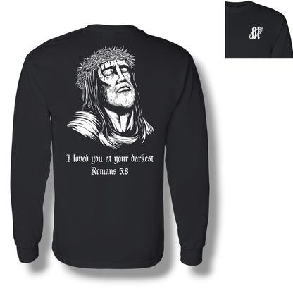 Romans 5:8 Long Sleeve T-Shirt