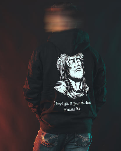 Romans 5:8 Heavyweight Hoodie