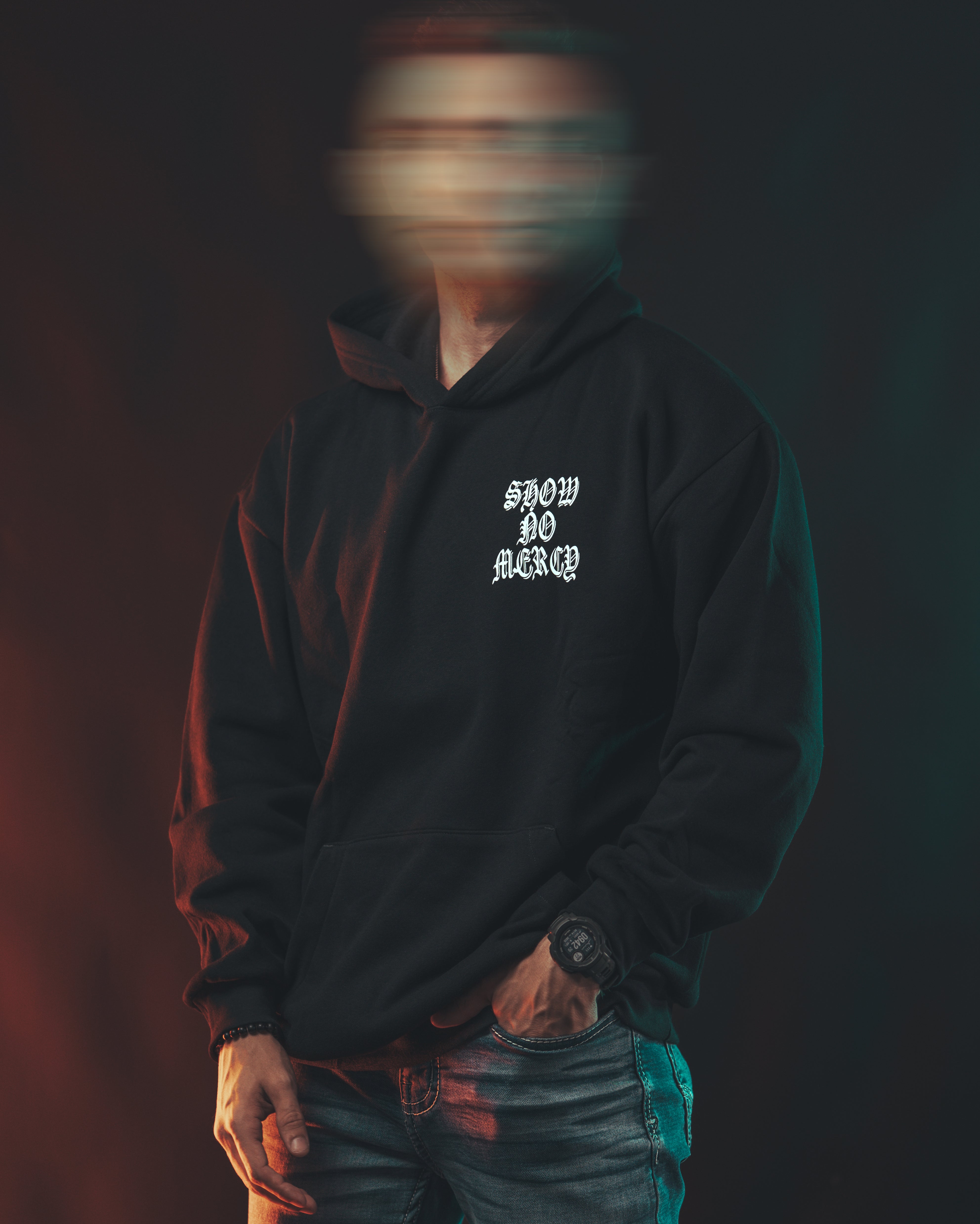 さえこ　QALB   no mercy   hoodie   フリーサイズ Show No Mercy Hoodie – Operational Industries LLC