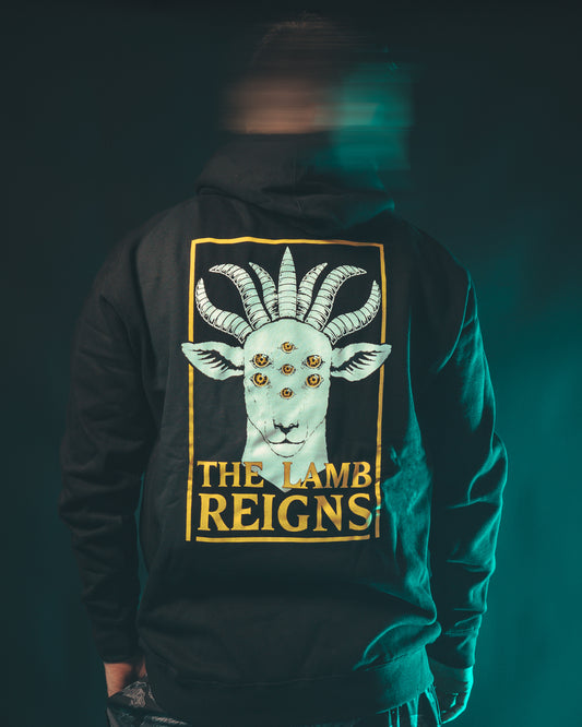 The Lamb Reigns Heavyweight Hoodie